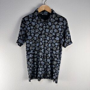 Travis Mathew By The Wharf Floral Print Polo Sz S